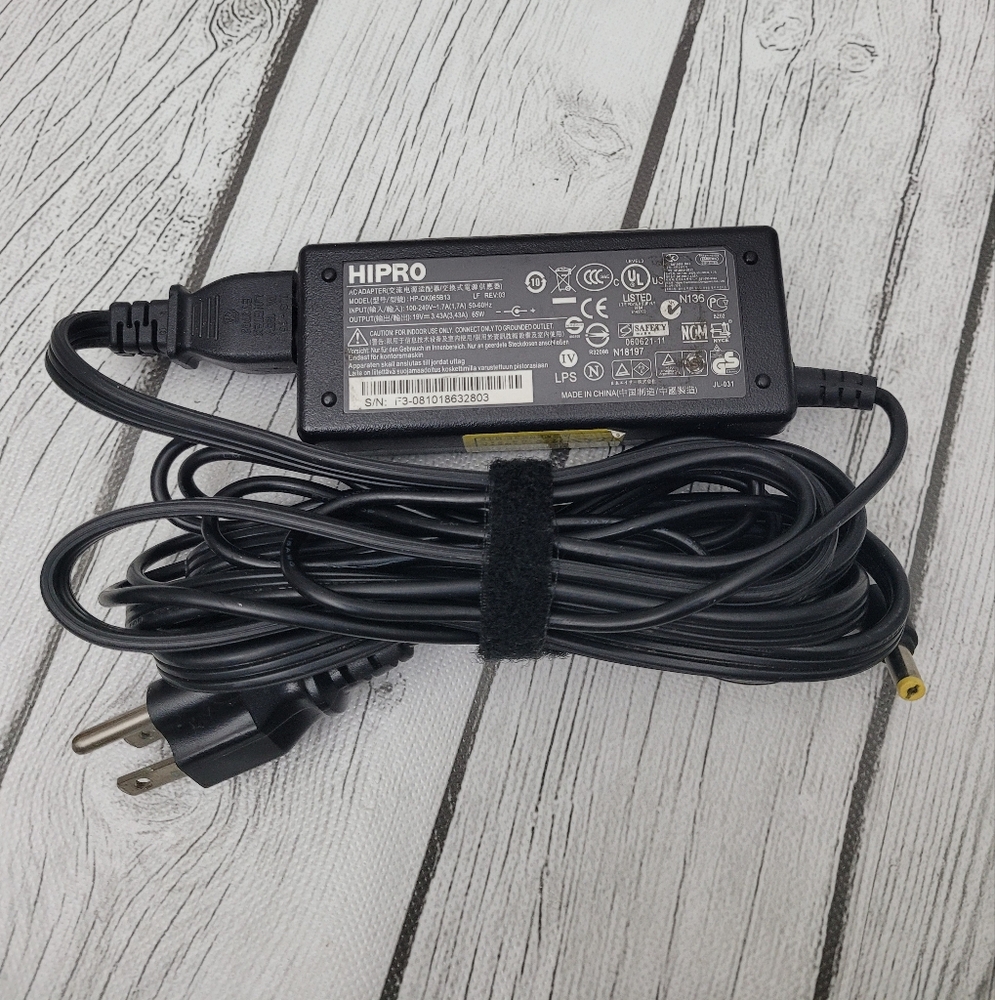 Hipro Black Laptop Charger